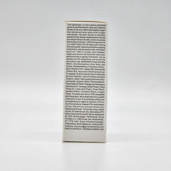 Grown Alchemist Detox Serum Antioxidant +3 Complex | 30ml 1oz | NEW - Picture 3 of 3